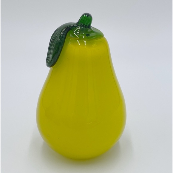 Vintage Glass Fruits Murano Style Hand
Blown Grapes Orange Apple Pear - Picture 10 of 16